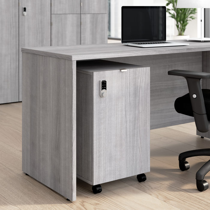 Assure Mobile File Cabinet with Drawers and Keypad Lock