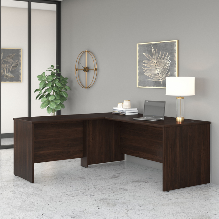 Studio C 72W x 30D L Shaped Desk with 42W Return
