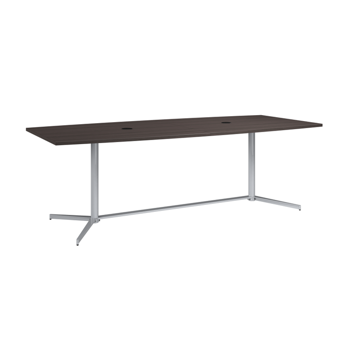 96-inch Office Conference Table with Metal Base