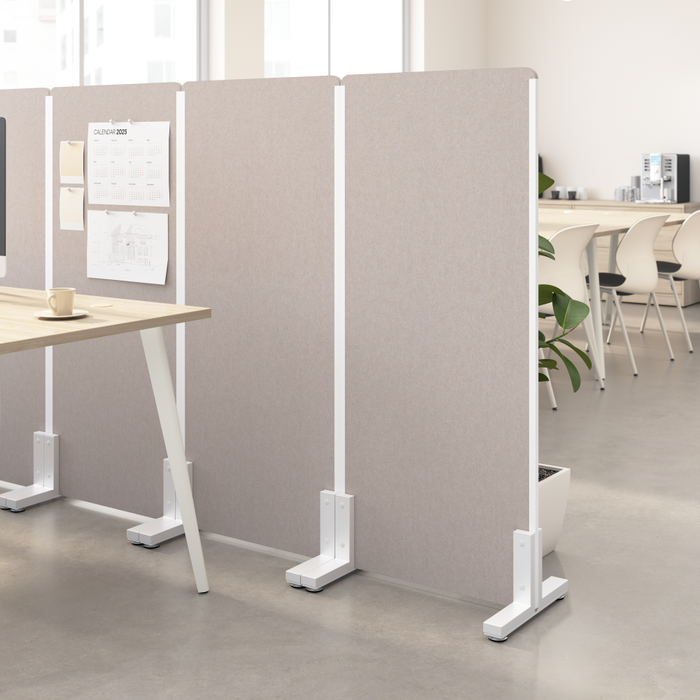 24W x 55H Freestanding Privacy Screen
