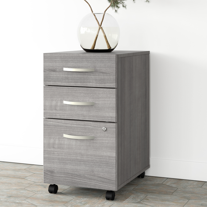 Studio A 3 Drawer Mobile File Cabinet - Assembled