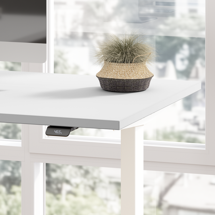 Move 60 Series 72W Height Adjustable L Shaped Standing Desk