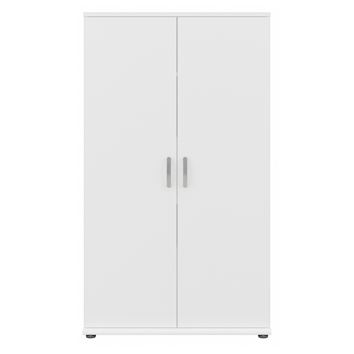 Universal Tall Storage Cabinet with Doors and Shelves