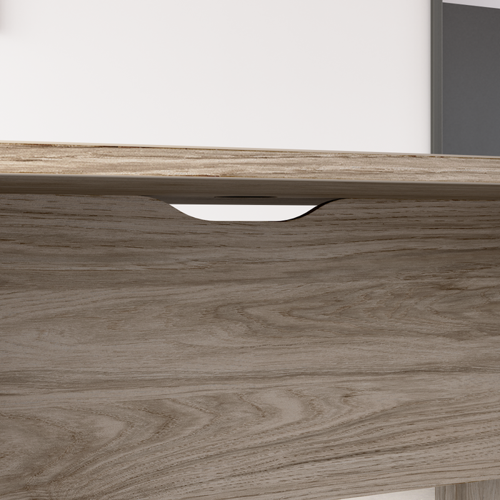 120-inch Office Conference Table with Wood Base