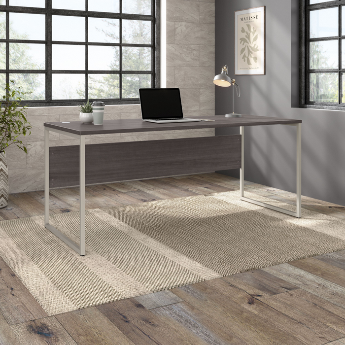 Hybrid 72W x 30D Computer Table Desk with Metal Legs