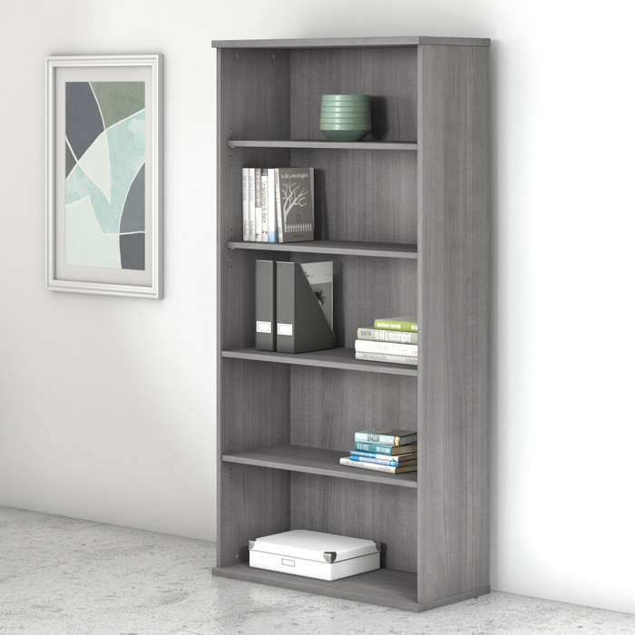 Studio C Tall 5 Shelf Bookcase