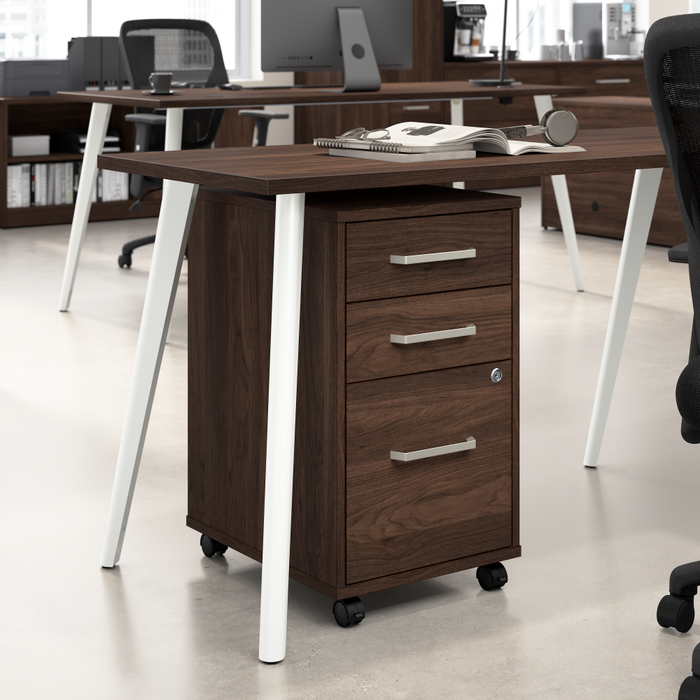 Vista 3 Drawer Mobile File Cabinet