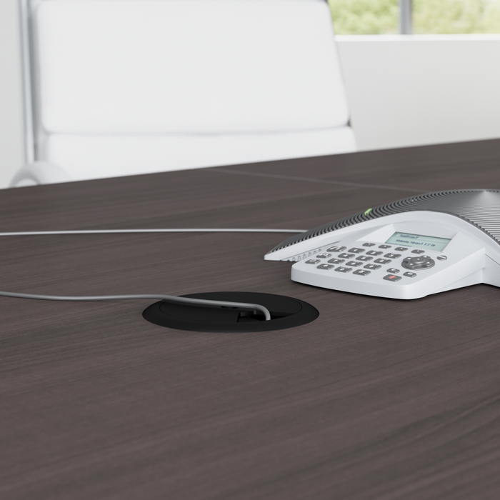 96-inch Office Conference Table with Metal Base