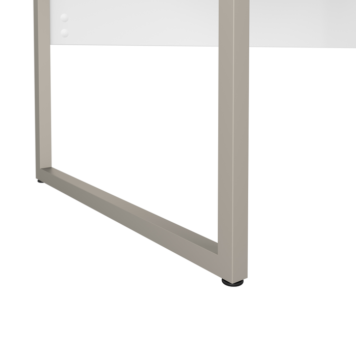 Hybrid 48W x 24D Computer Table Desk with Metal Legs