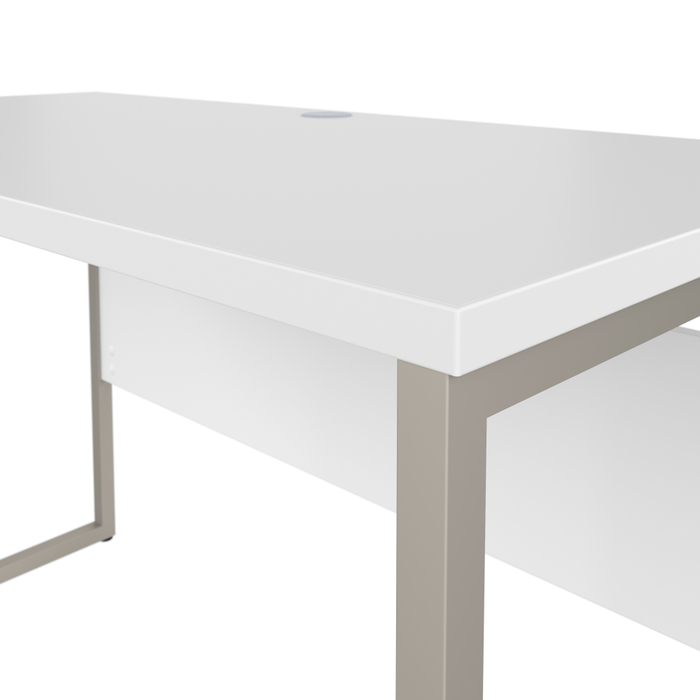 Hybrid 48W x 24D Computer Table Desk with Metal Legs
