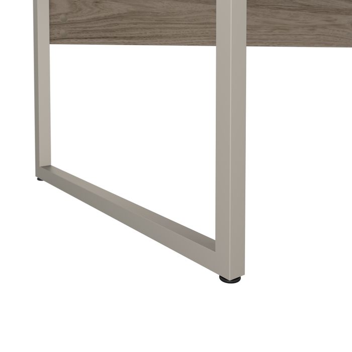 Hybrid 60W x 30D Computer Table Desk with Metal Legs