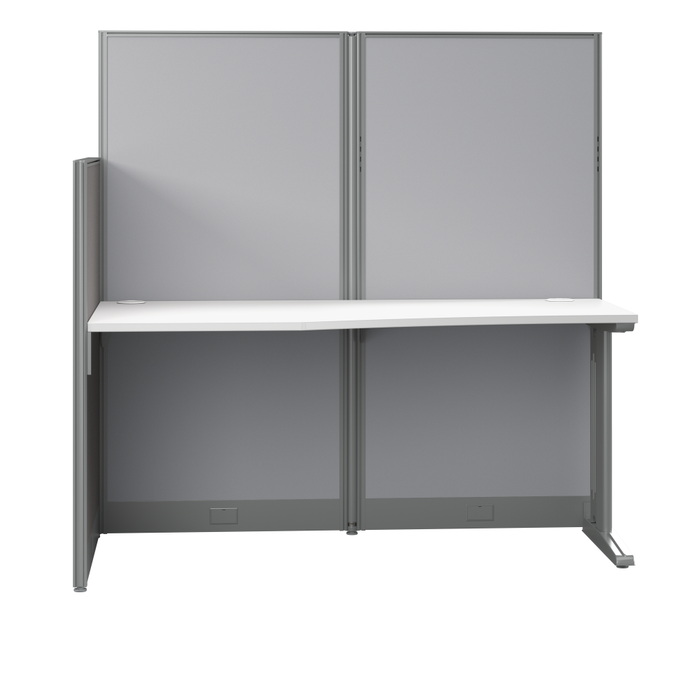 Office in an Hour 65W x 33D Straight Cubicle Desk