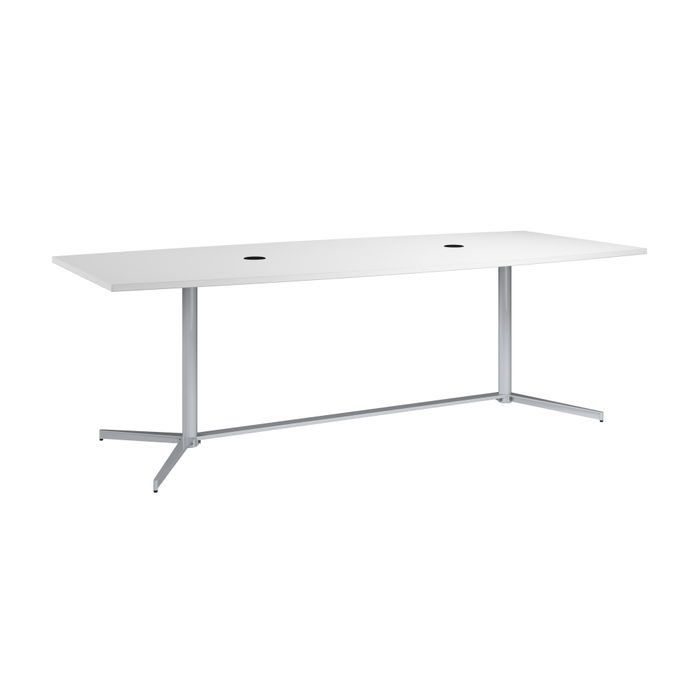 96-inch Office Conference Table with Metal Base