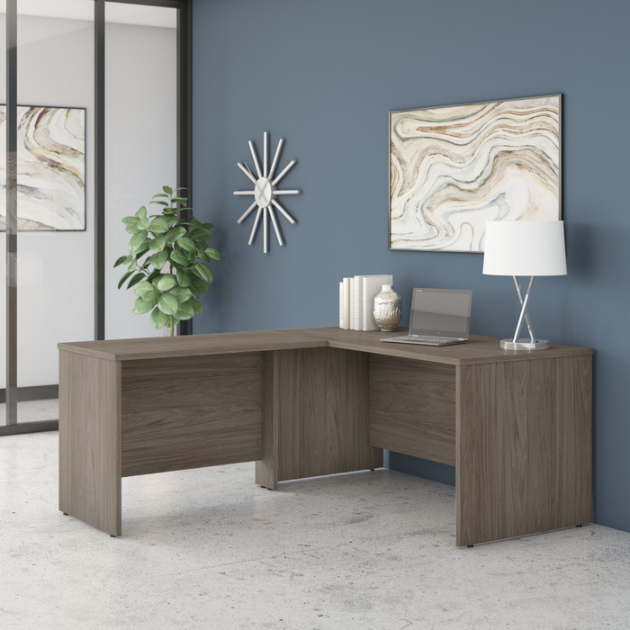Studio C 60W x 30D L Shaped Desk with 42W Return