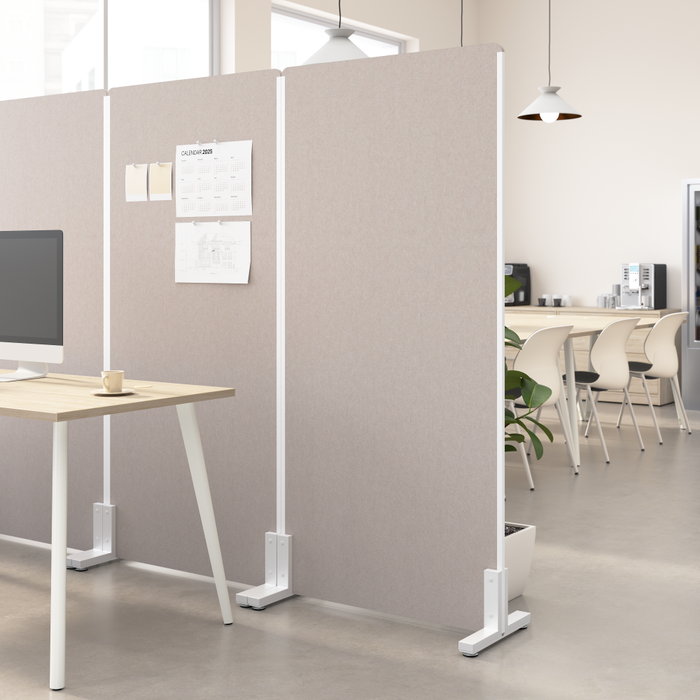 34W x 72H Freestanding Privacy Screen