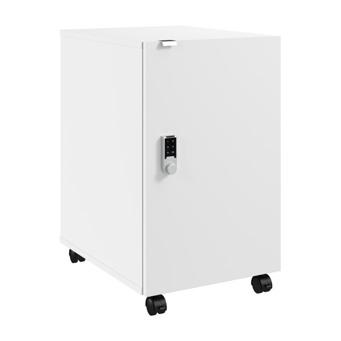 Assure Mobile File Cabinet with Drawer, Door, and Keypad Lock