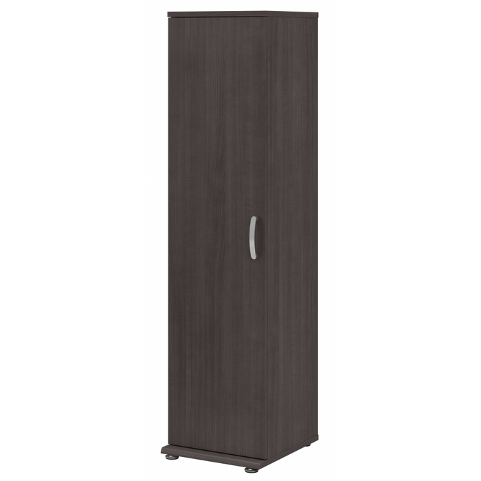 Universal Tall Narrow Storage Cabinet with Door and Shelves