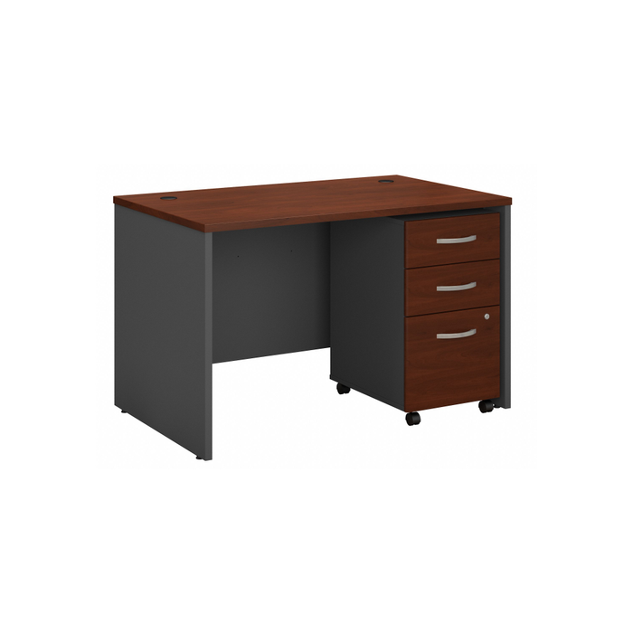 Series C 48W x 30D Office Desk with Mobile File Cabinet