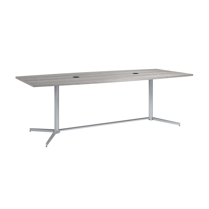 96-inch Office Conference Table with Metal Base