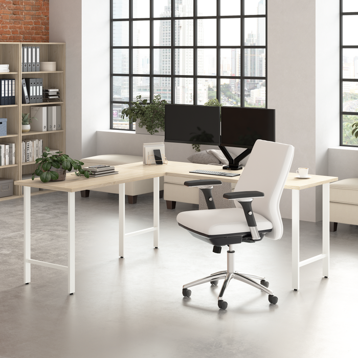 Hustle 72W x 24D Computer Desk with Metal Legs