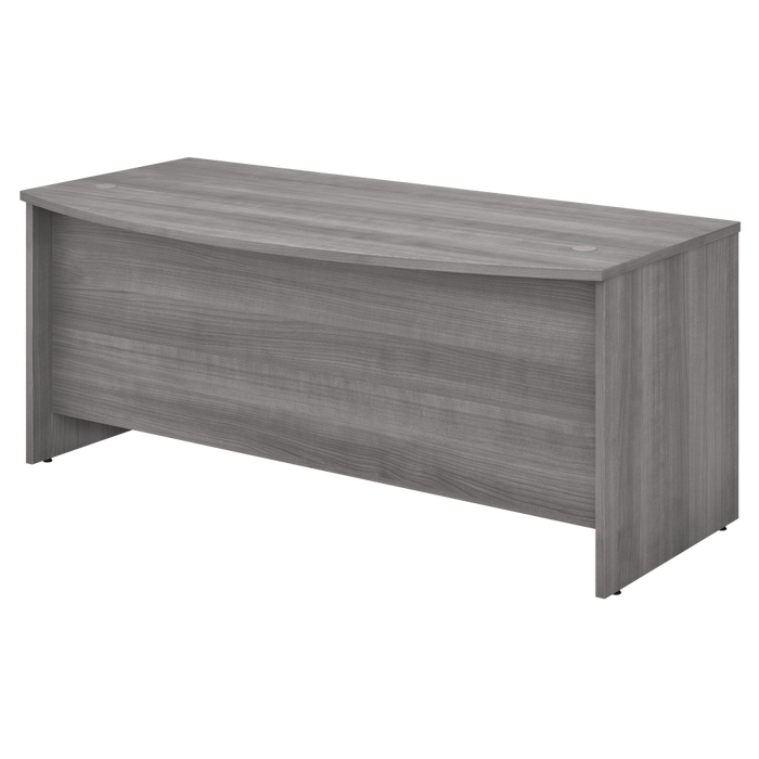 Studio C 72W x 36D Bow Front Desk