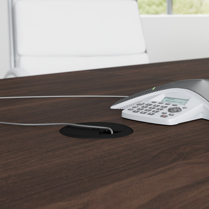 120-inch Office Conference Table with Wood Base