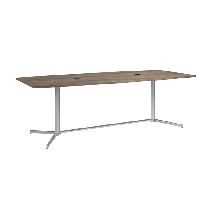 96-inch Office Conference Table with Metal Base
