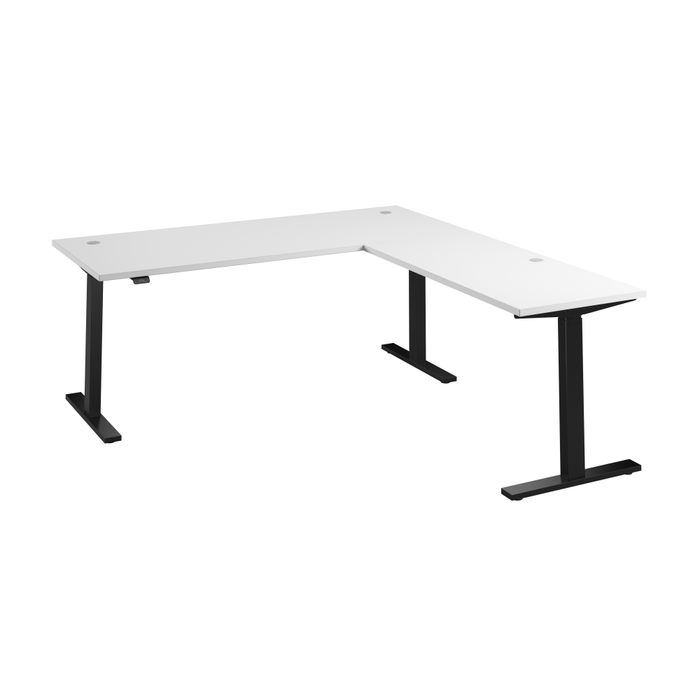 Move 60 Series 72W Height Adjustable L Shaped Standing Desk