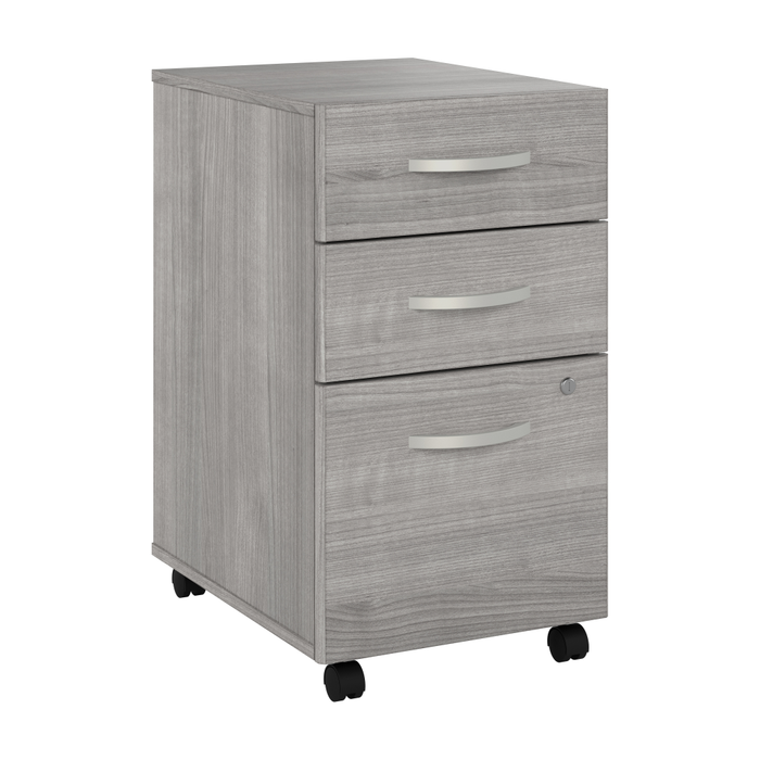 Studio A 3 Drawer Mobile File Cabinet - Assembled