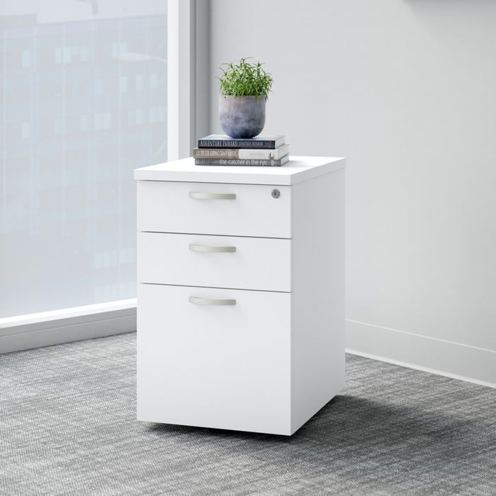 Easy Office 3 Drawer Mobile File Cabinet