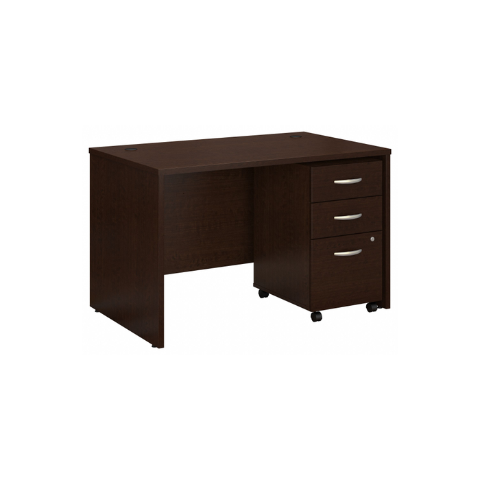 Series C 48W x 30D Office Desk with Mobile File Cabinet