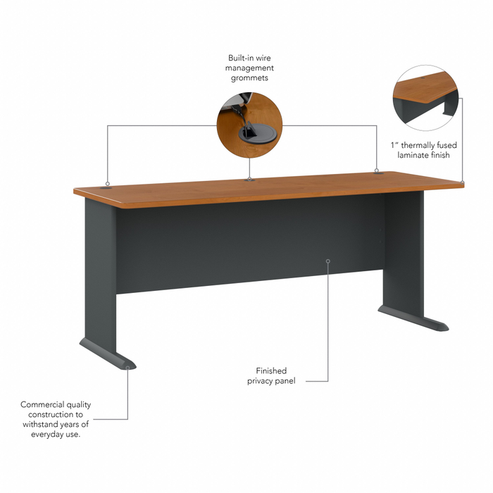 Series A 72W Desk