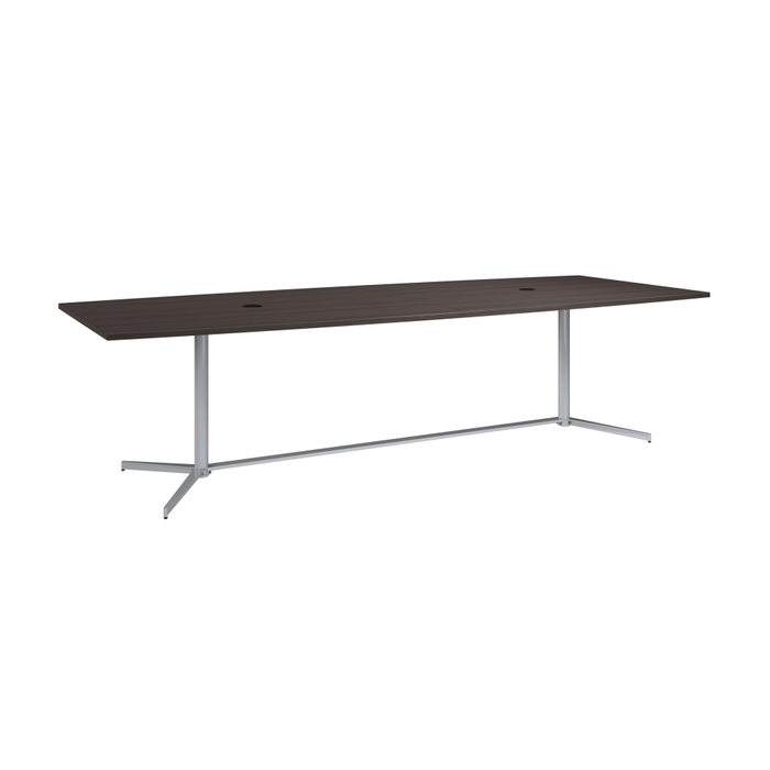 120-inch Office Conference Table with Metal Base