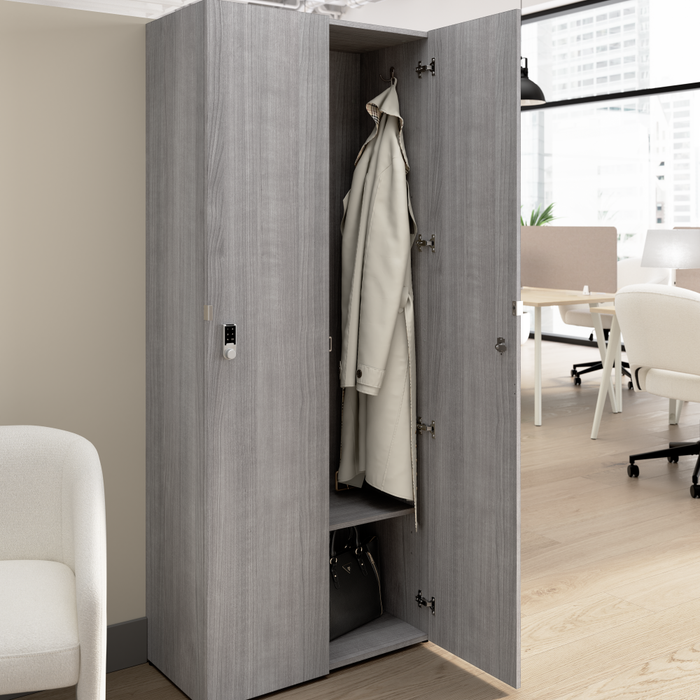 Assure Single Tier 2 Door Storage Locker with Keypad Locks