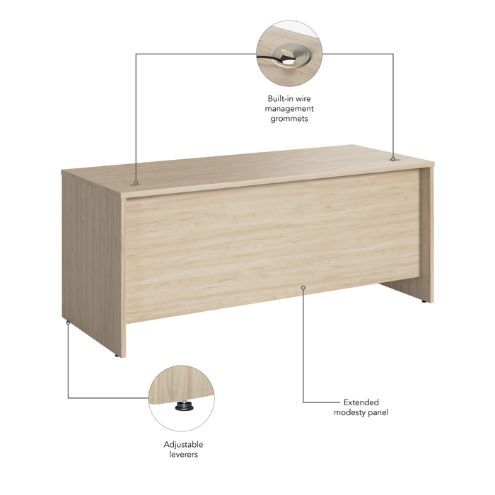 Studio C 72W x 30D Office Desk