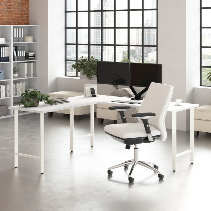 Hustle 72W x 24D Computer Desk with Metal Legs
