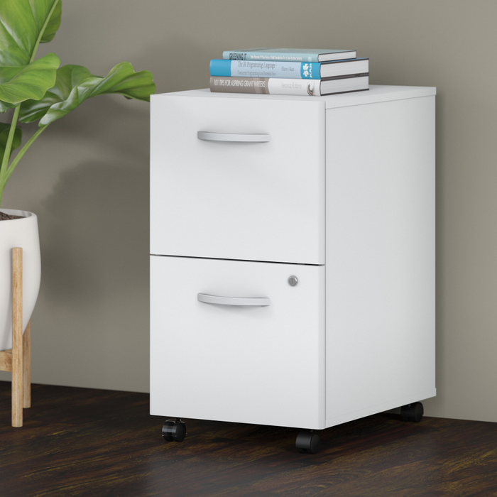Studio C 2 Drawer Mobile File Cabinet