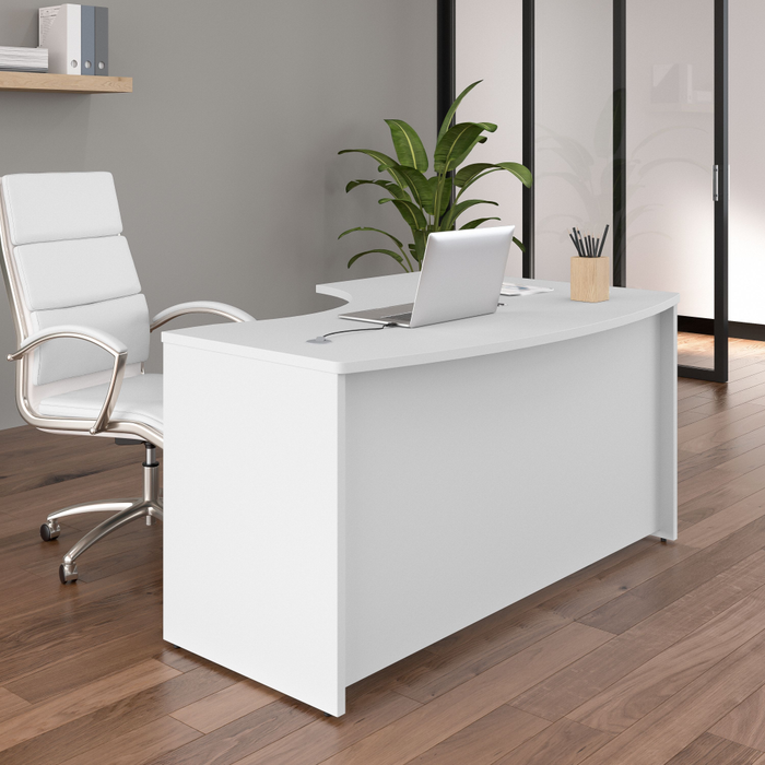 Studio C 60W x 43D Left Hand L-Bow Desk Shell