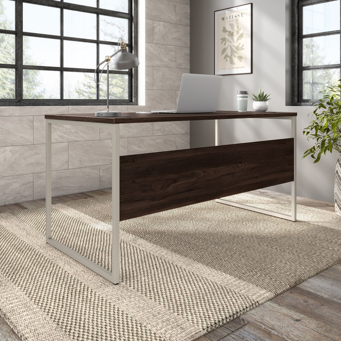 Hybrid 60W x 30D Computer Table Desk with Metal Legs