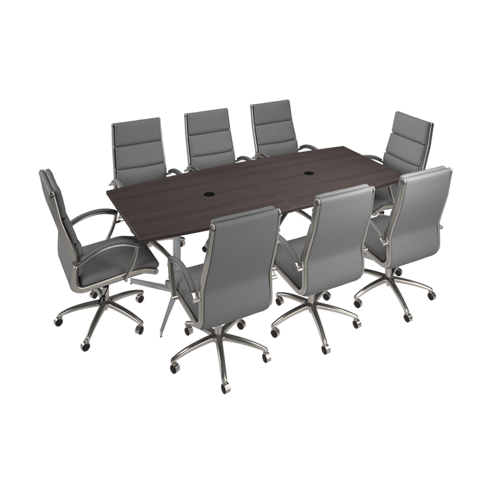 96-inch Office Conference Table with Chairs