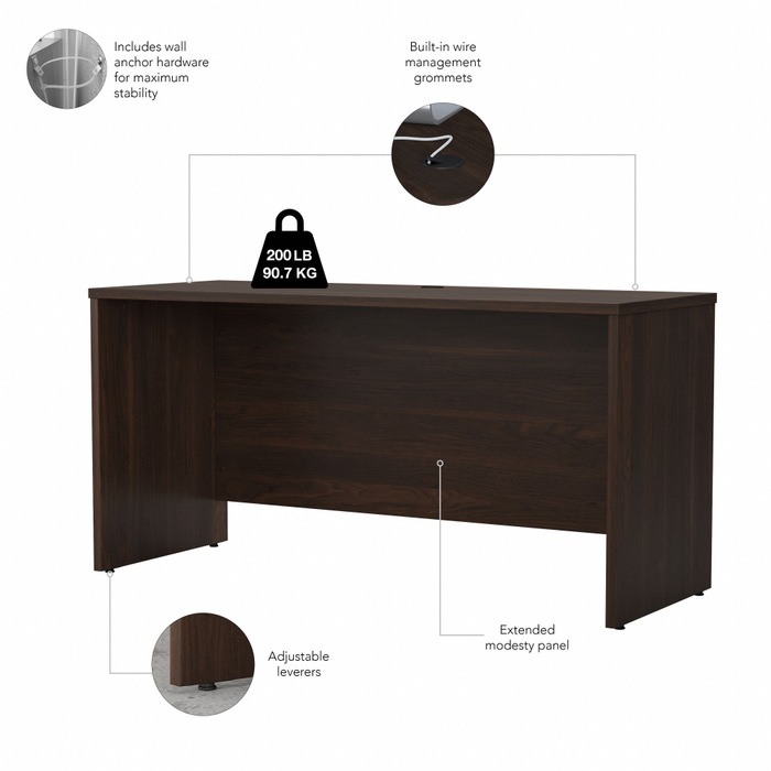 Studio C 60W x 24D Credenza Desk