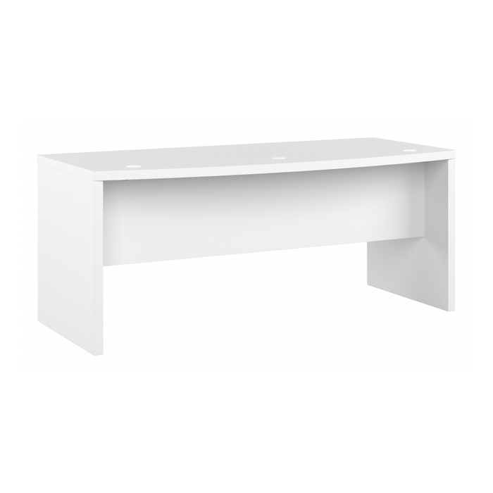 Echo 72W Bow Front Desk