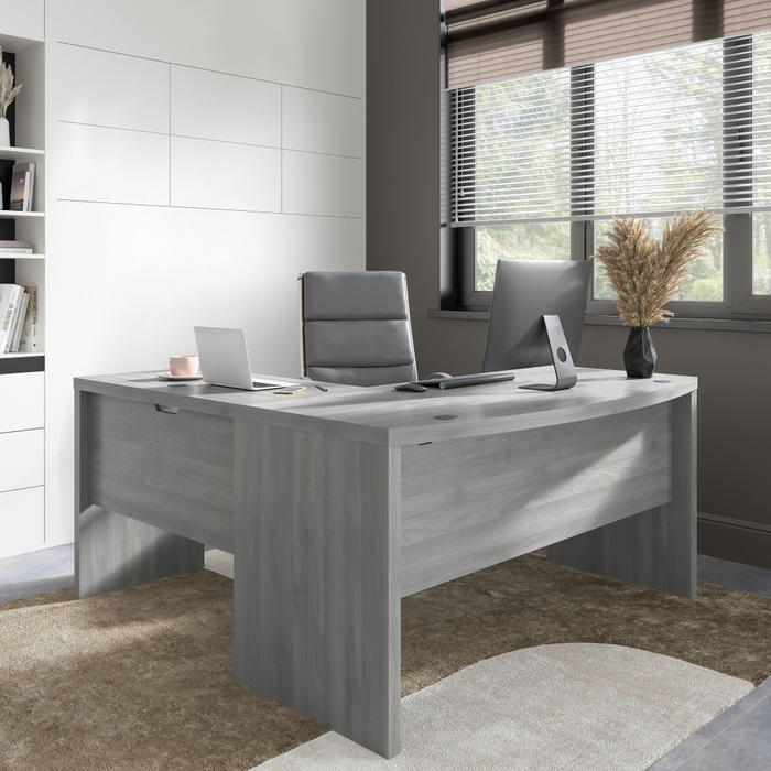 Echo L Shaped Bow Front Desk