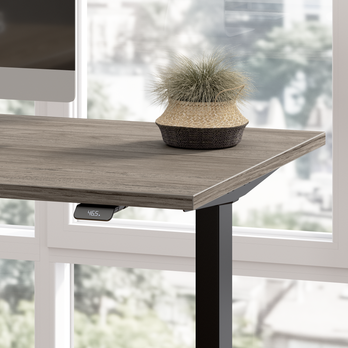 Move 60 Series 60W Height Adjustable L Shaped Standing Desk