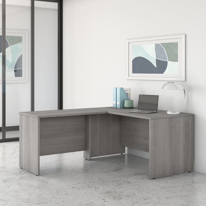 Studio C 60W x 30D L Shaped Desk with 42W Return