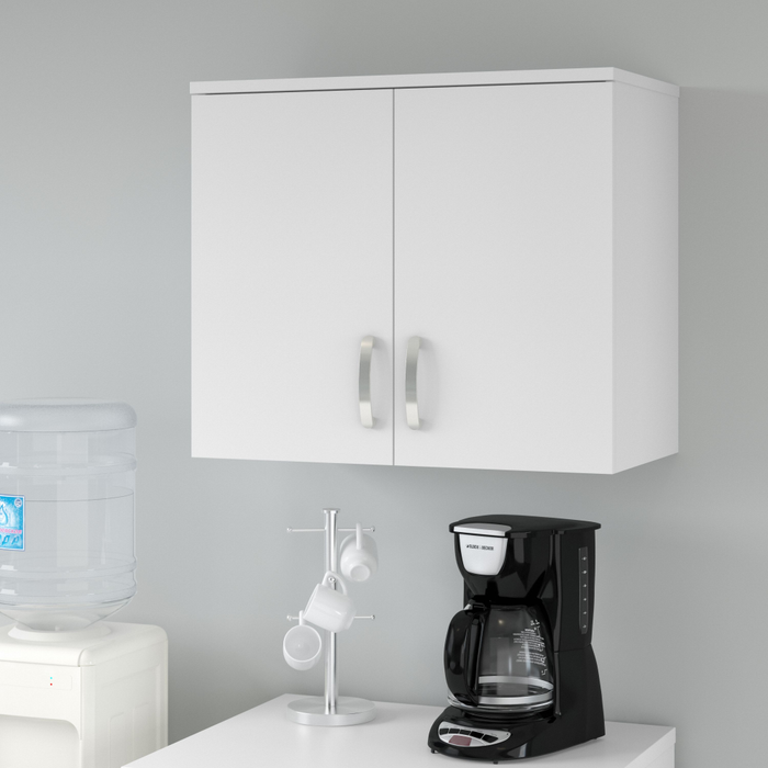 Universal Wall Cabinet with Doors and Shelves