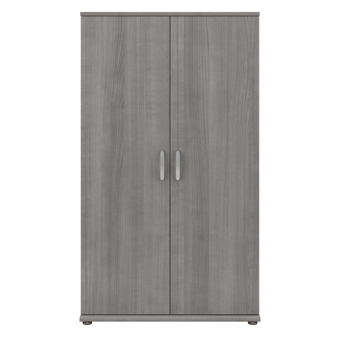 Universal Tall Storage Cabinet with Doors and Shelves