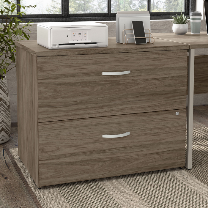 Hybrid 2 Drawer Lateral File Cabinet - Assembled