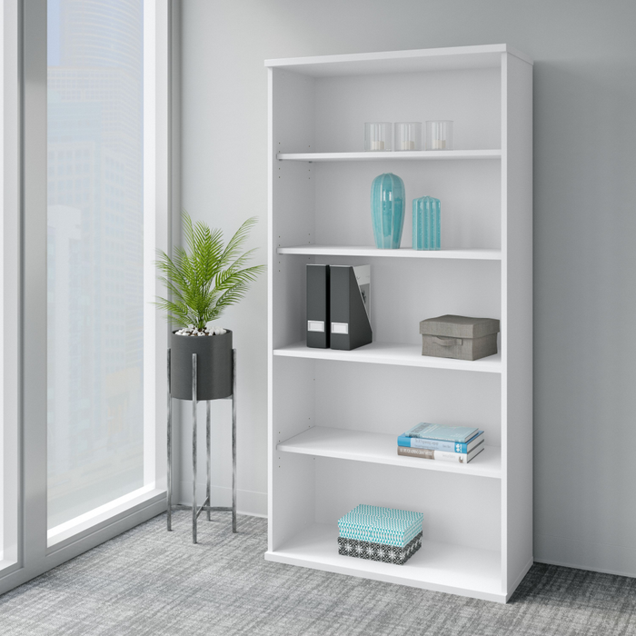 Easy Office 5 Shelf Bookcase