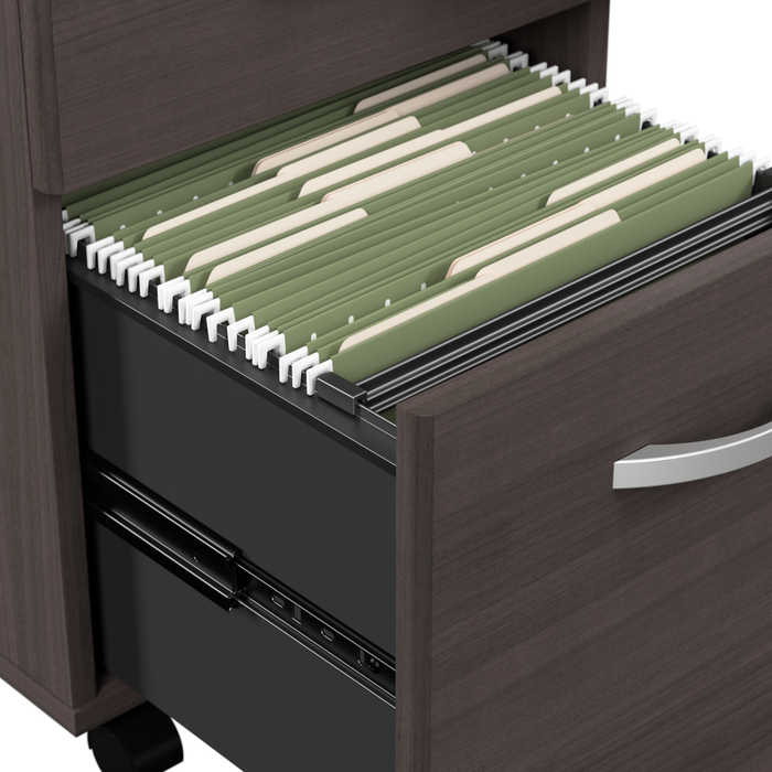 Arrive 3 Drawer Mobile File Cabinet - Assembled